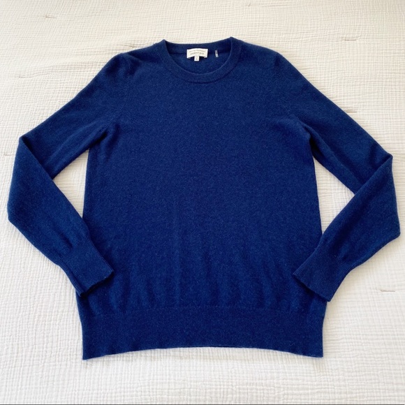 White + Warren Sweaters - ❌SOLD❌ White + Warren Essentials Navy Cashmere Sweater